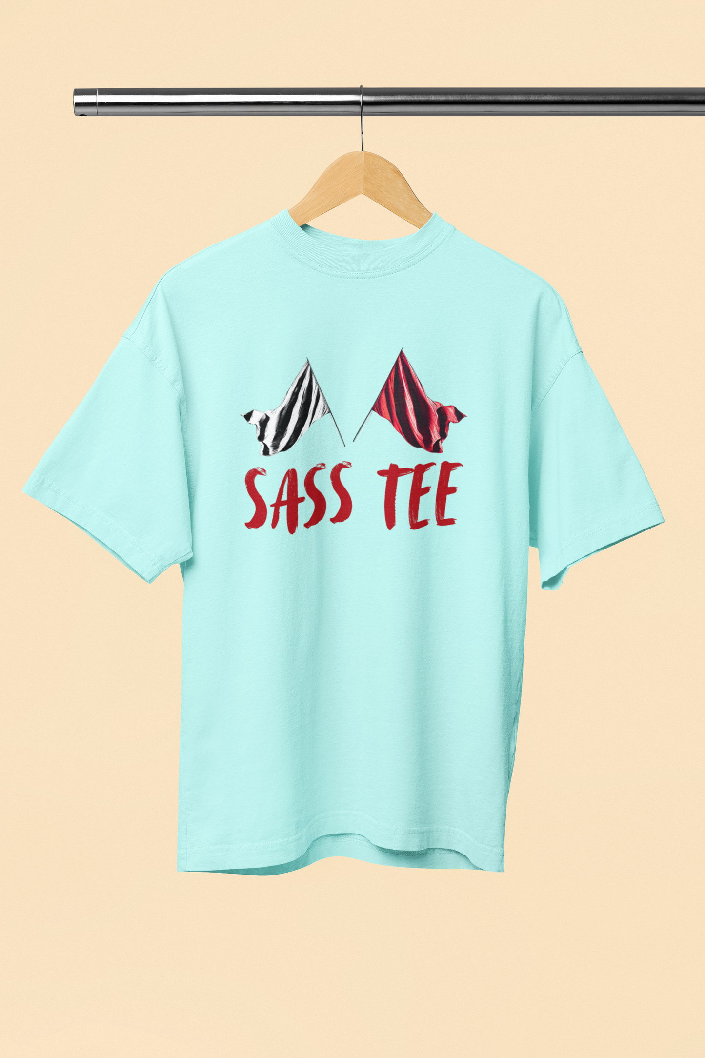 RED FLAG Oversized Unisex Classic T-Shirt