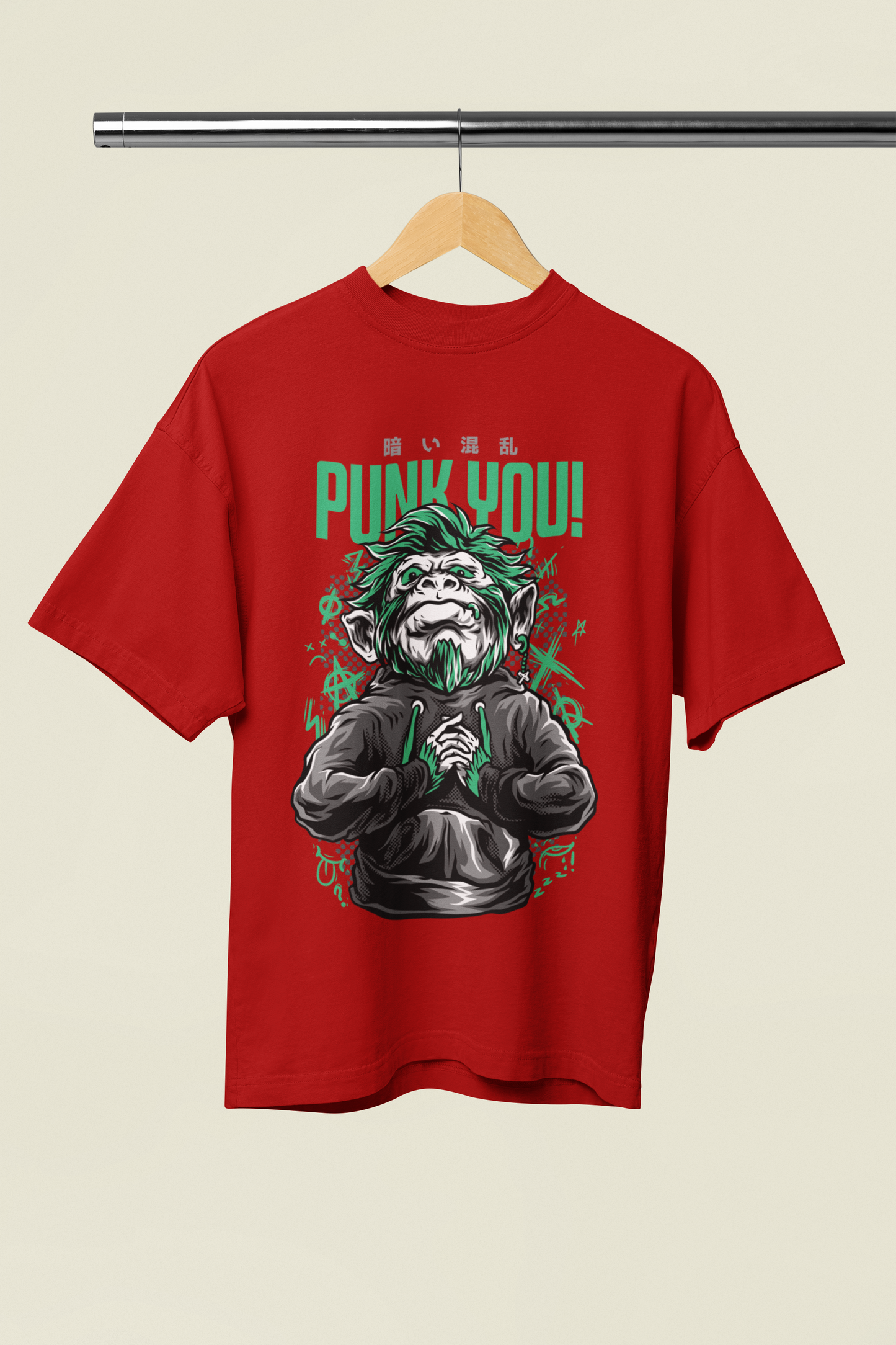 PUNK YOU Unisex Oversized T-Shirt