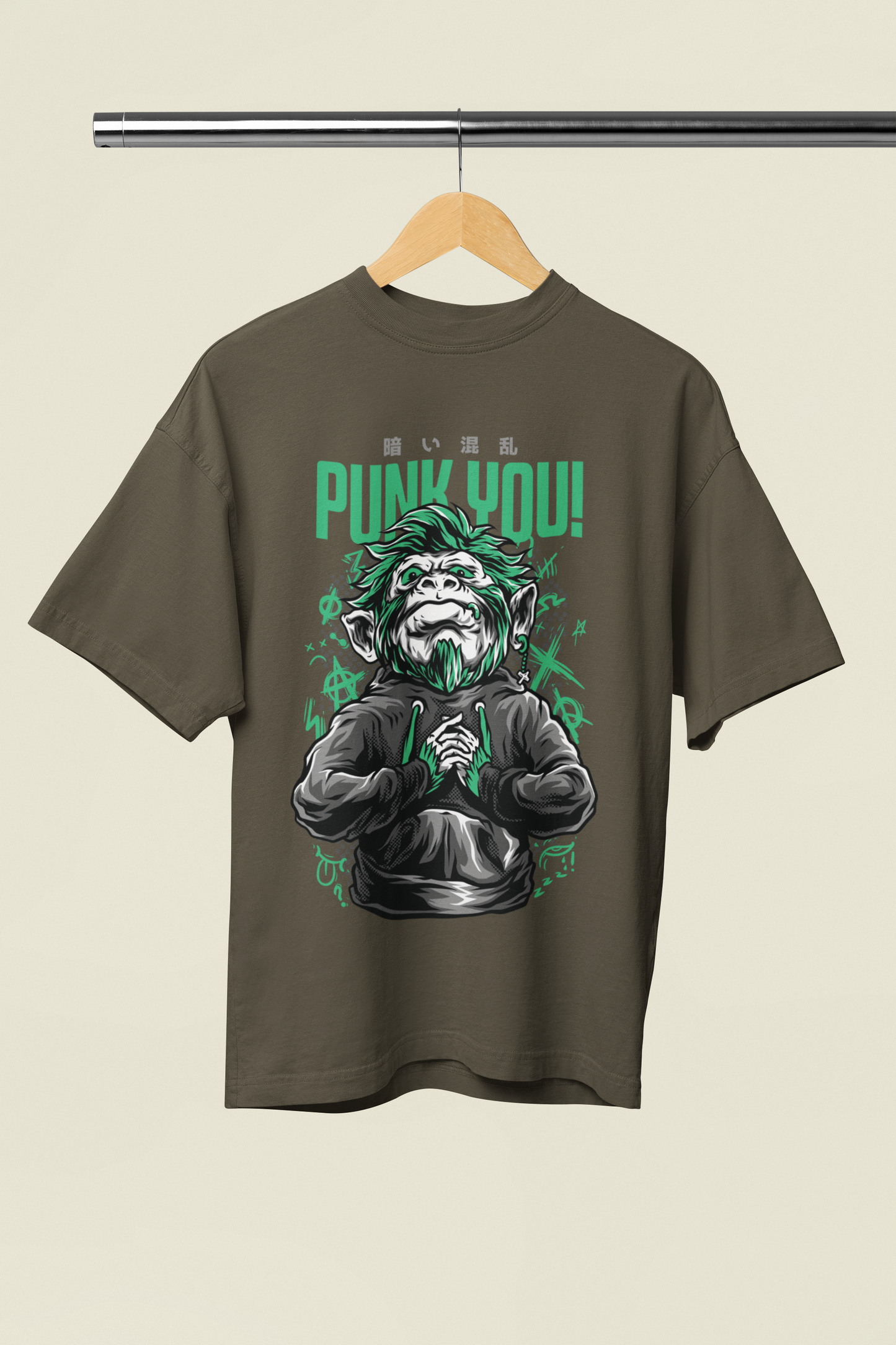 PUNK YOU Unisex Oversized T-Shirt