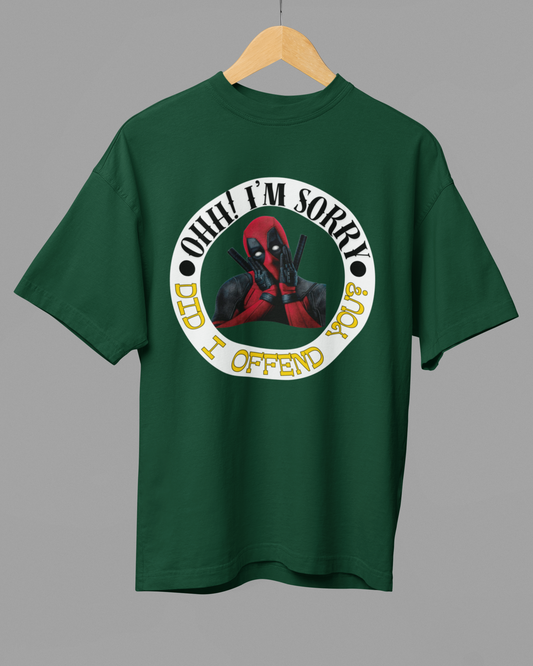 OFFENDED Deadpool Unisex Oversized T-Shirt