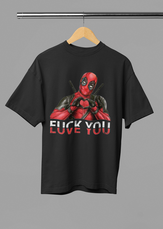 LOVE-HATE Unisex Oversized T-Shirt