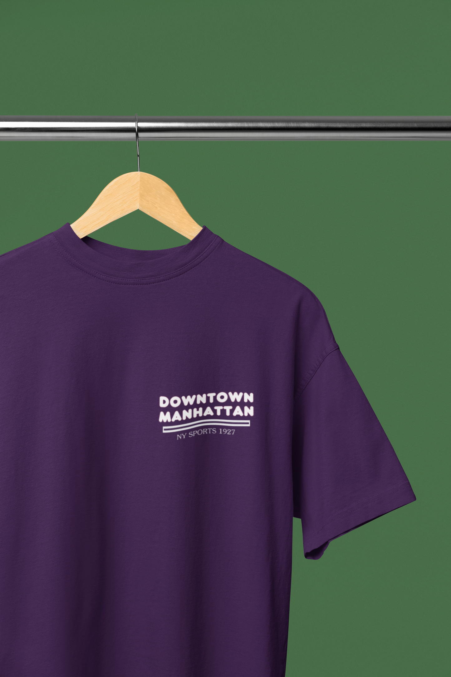 DOWNTOWN Oversized Unisex Classic T-Shirt