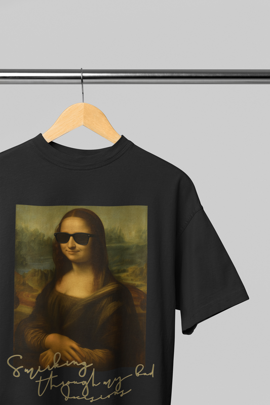 Smirking on bad decisions Oversized T-Shirt