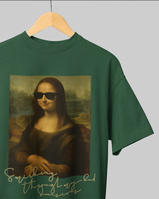 Smirking on bad decisions Oversized T-Shirt