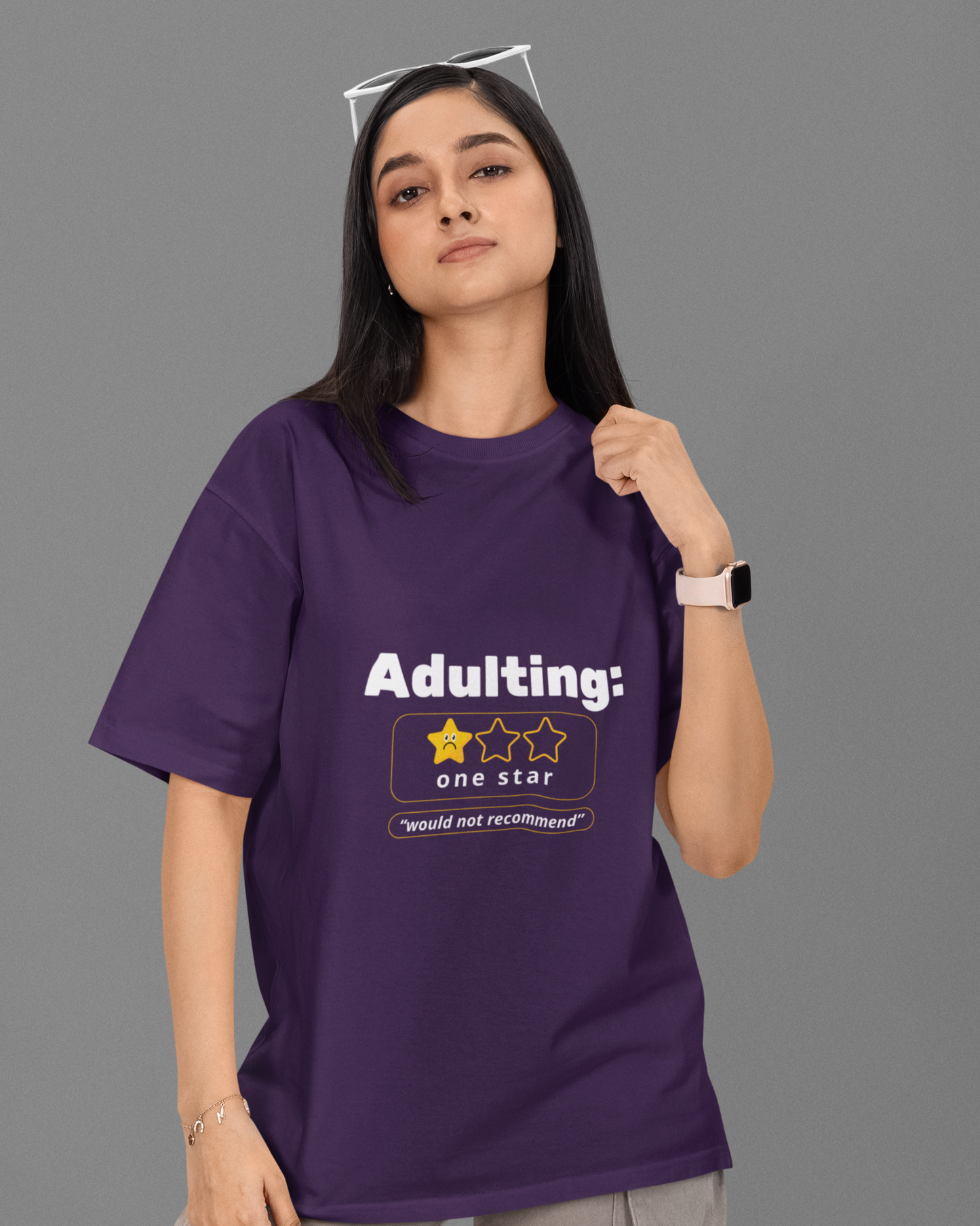 ADULTING Oversized Unisex Classic TShirt