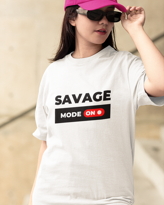 SAVAGE MODE Oversized Unisex Classic TShirt