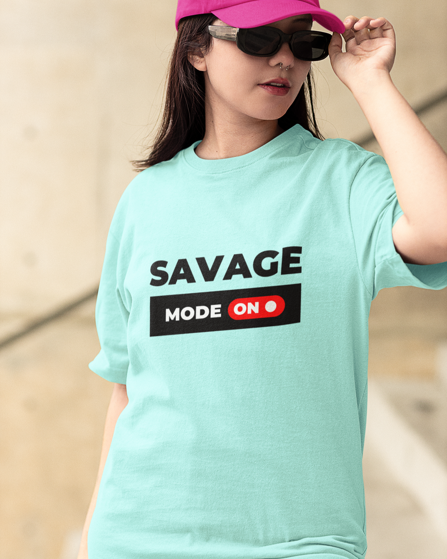 SAVAGE MODE Oversized Unisex Classic TShirt