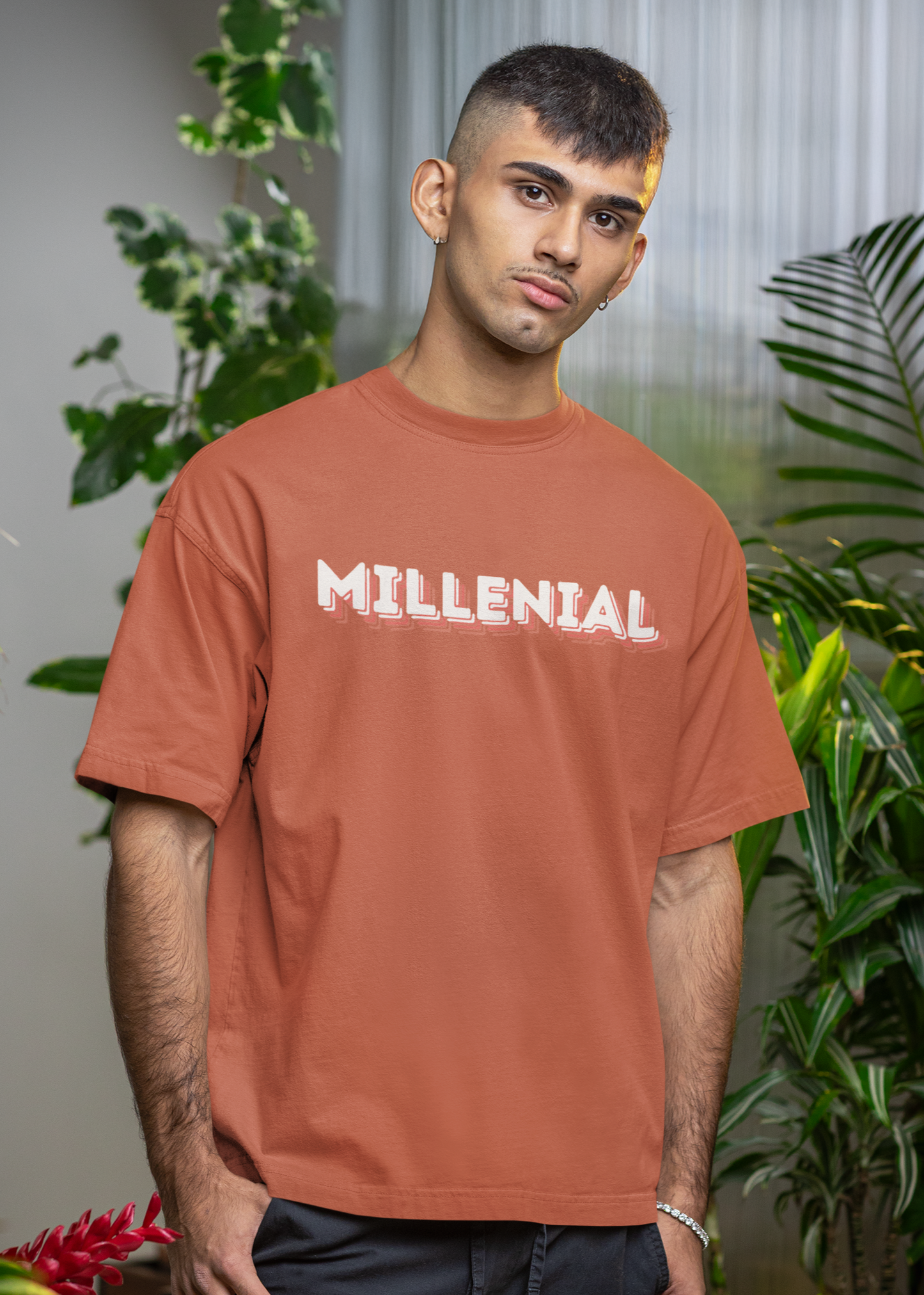 MILLENIAL Oversized Unisex t-shirt