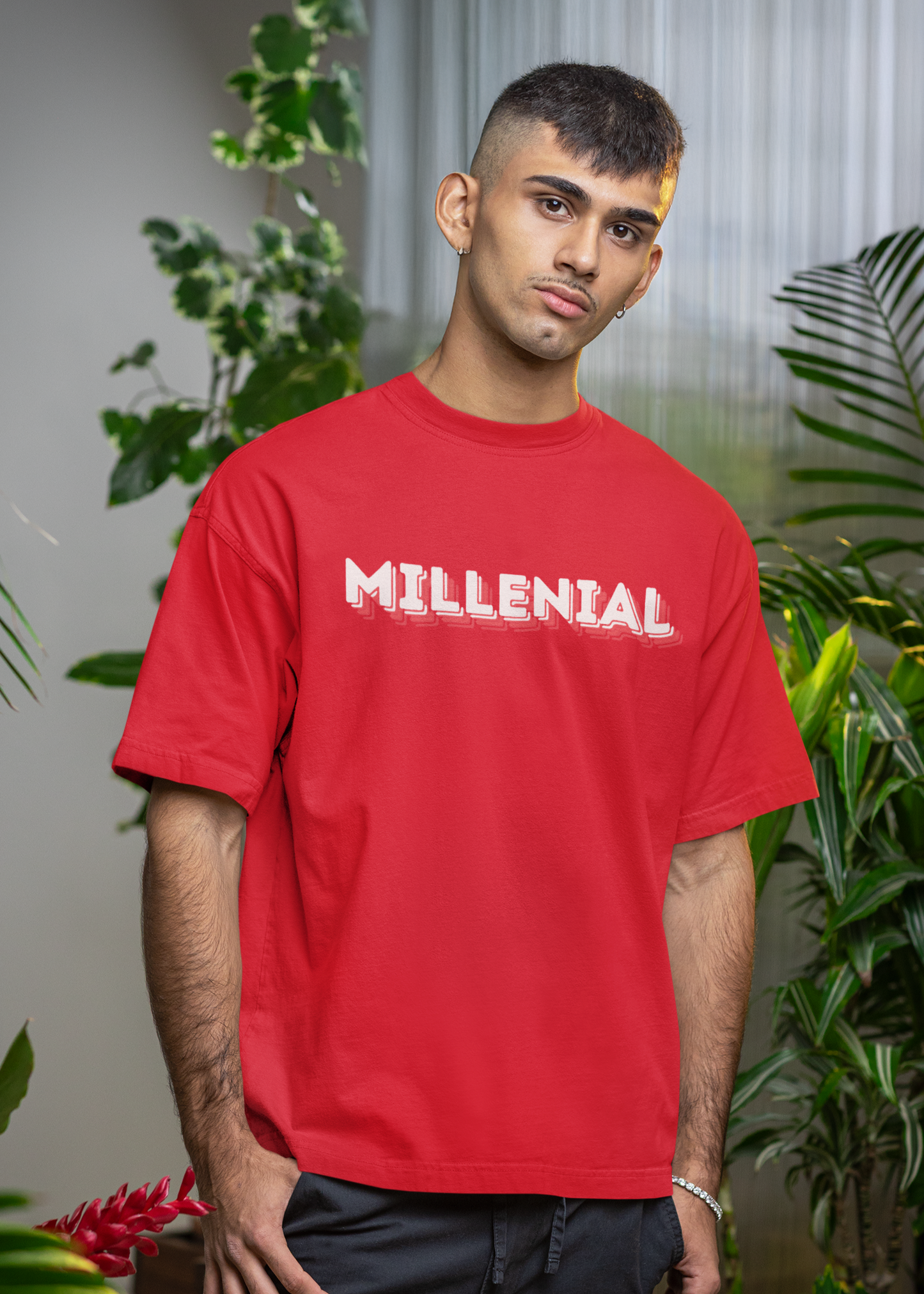 MILLENIAL Oversized Unisex t-shirt