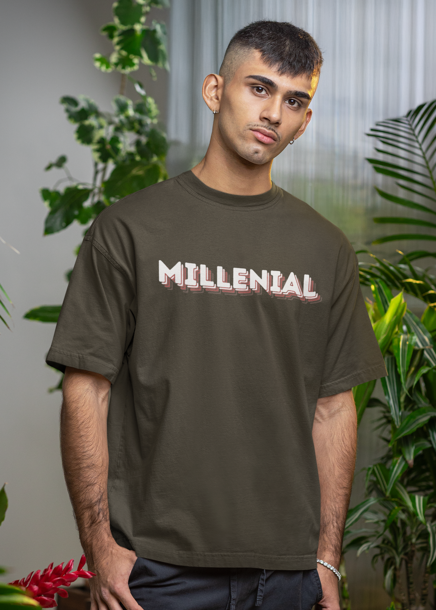 MILLENIAL Oversized Unisex t-shirt