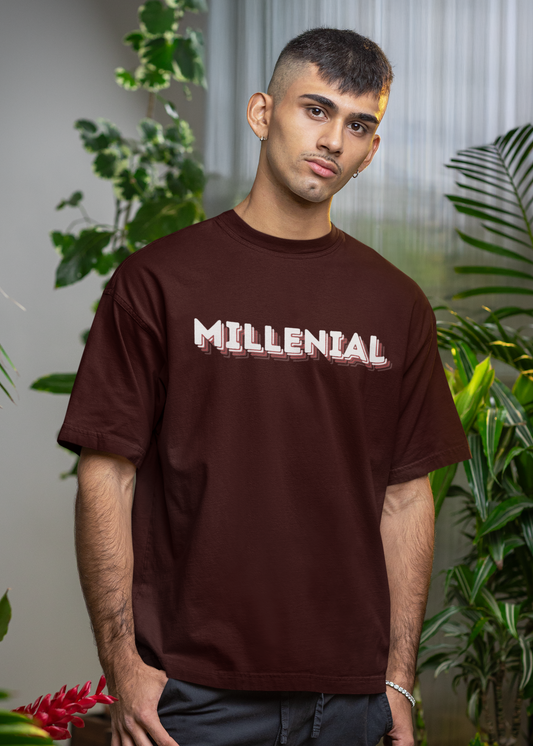 MILLENIAL Oversized Unisex t-shirt