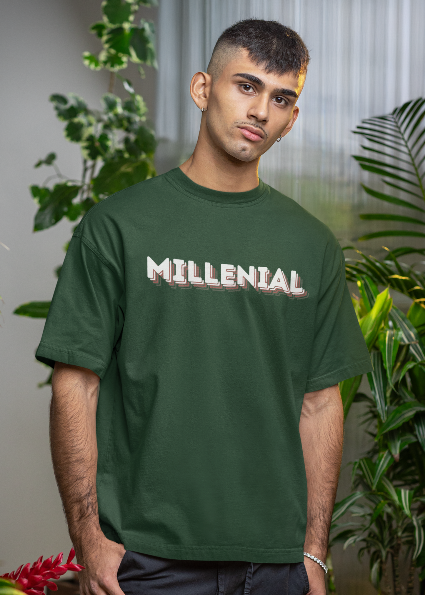 MILLENIAL Oversized Unisex t-shirt