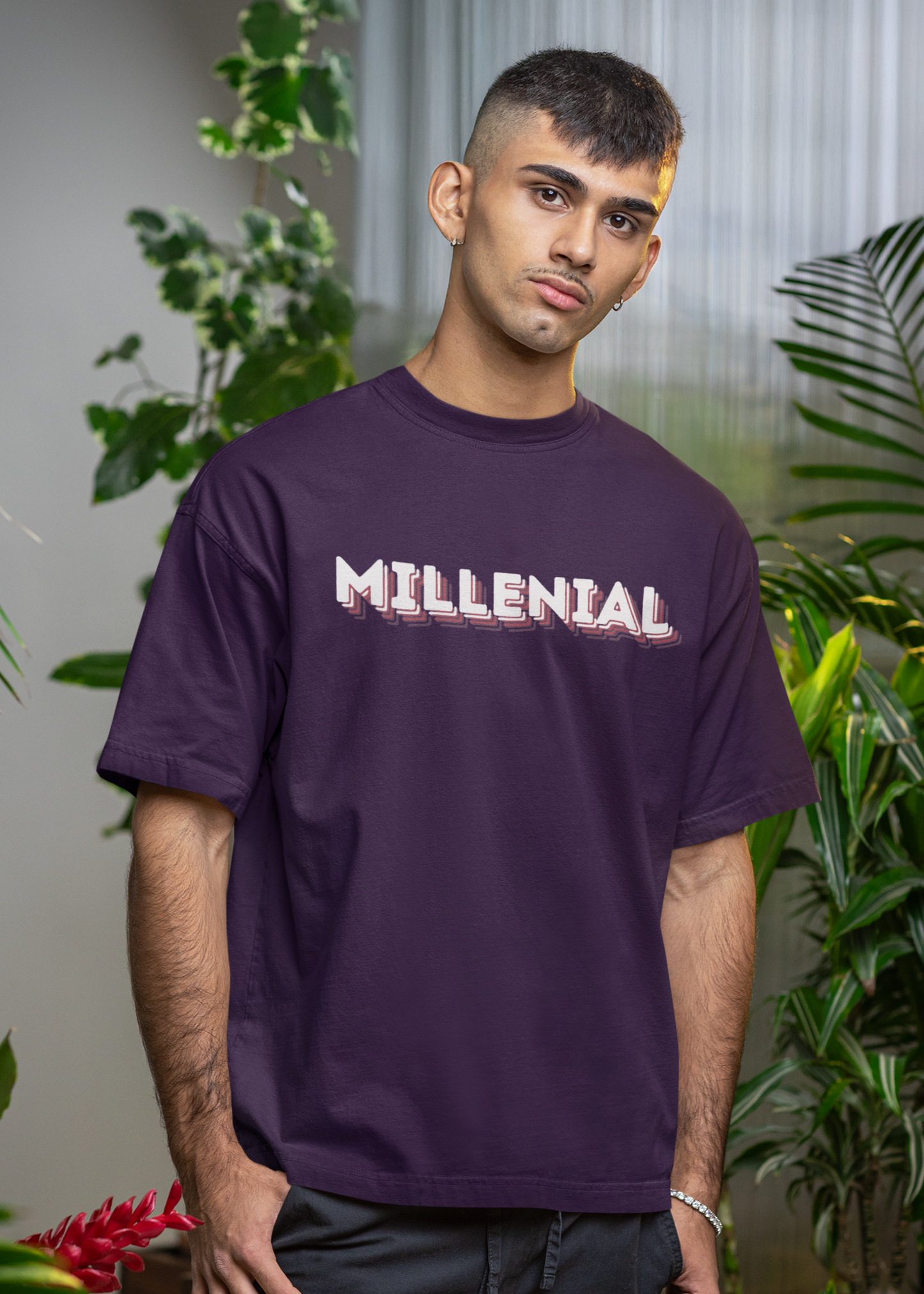 MILLENIAL Oversized Unisex t-shirt