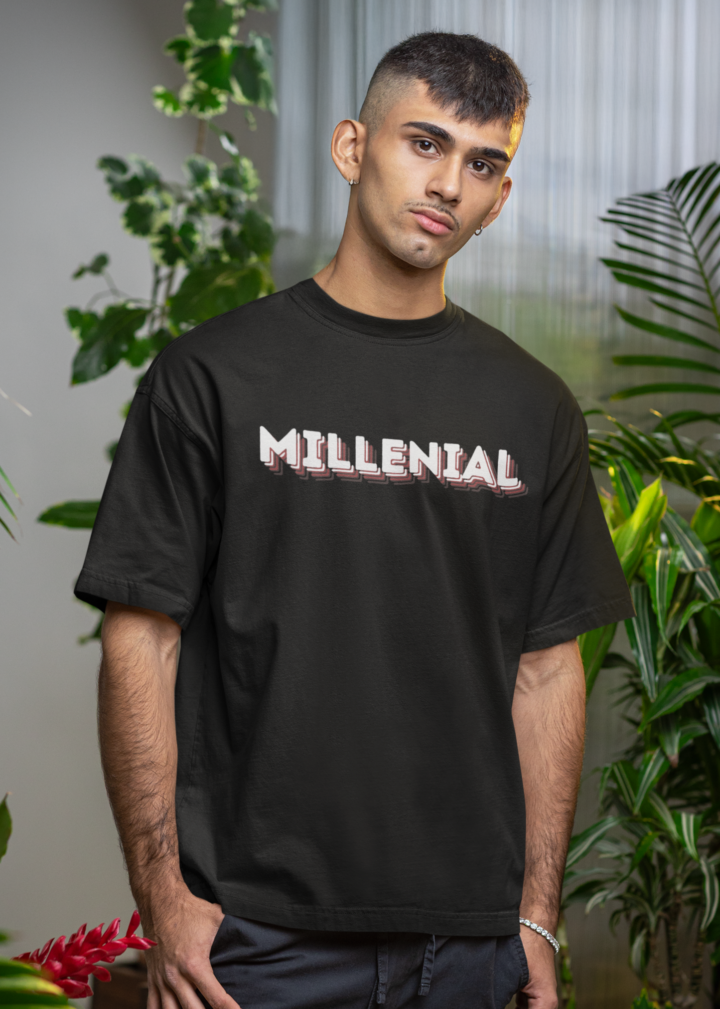 MILLENIAL Oversized Unisex t-shirt