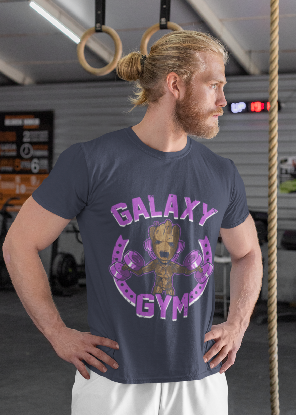 GALAXY GYM Unisex SUPIMA T-Shirt