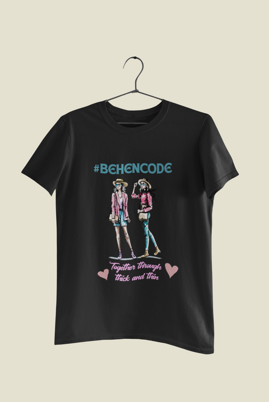 BEHENCODE Women regular fit tshirt