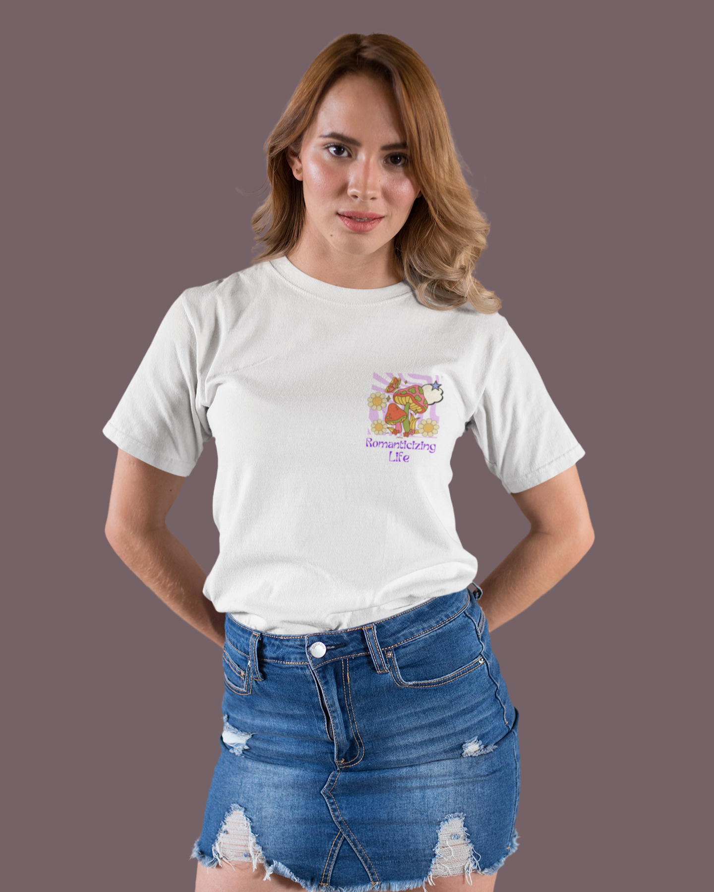 Romanticising Life Unisex SUPIMA T-Shirt