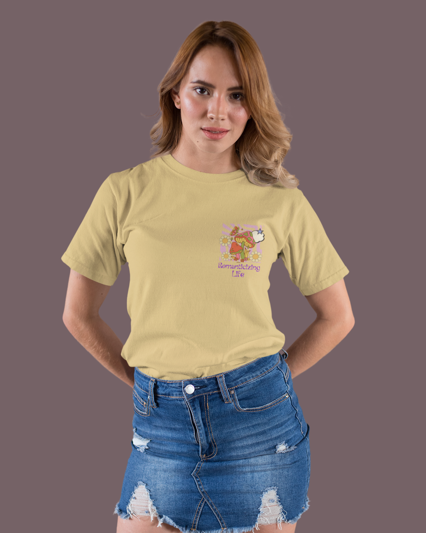 Romanticising Life Unisex SUPIMA T-Shirt